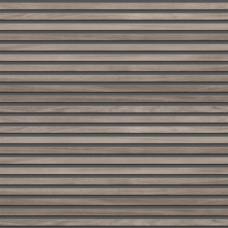 Lattenwand tegel oslo taupe 60x120 gerectificeerd, Doe-het-zelf en Verbouw, Tegels, Wandtegels, Nieuw, 10 m² of meer, Keramiek