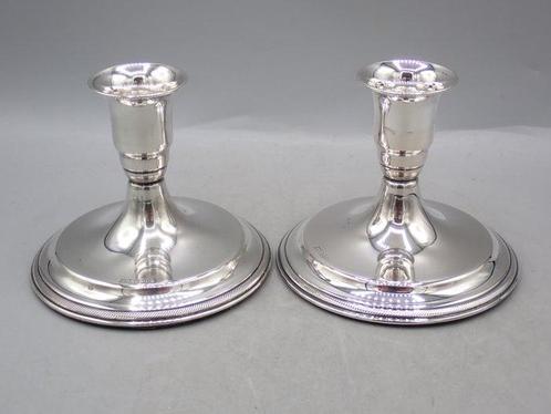 Svend Toxvaerd - Kaarsenhouder (2) - .830 zilver, Antiek en Kunst, Antiek | Goud en Zilver