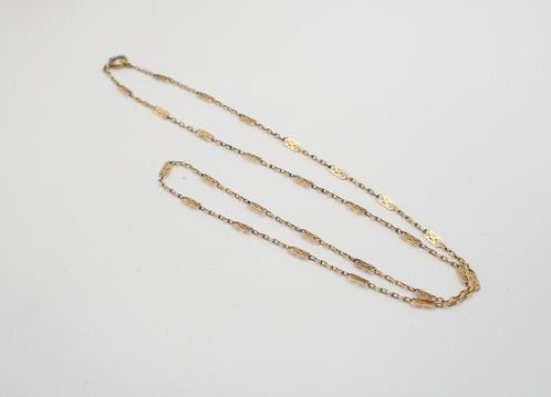 Halsketting - 18 karaat Geel goud, Sieraden, Tassen en Uiterlijk, Kettingen