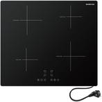 Inventum IKI6010 inbouw inductie kookplaat, Witgoed en Apparatuur, Kookplaten, Verzenden, Nieuw, 4 kookzones, Energieklasse A of zuiniger