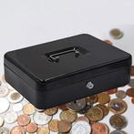 2dekans | BRASQ Geldkist - Geldkluis met sleutel - Geld, Auto diversen, Anti-diefstal, Ophalen of Verzenden, Zo goed als nieuw