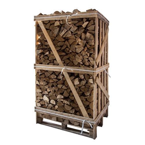 Berkenhout | haardhout 1,8 m³ | Krat | natuurlijk gedroogd, Tuin en Terras, Haardhout, Berkenhout, Verzenden