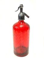 Fles - sifon rojo, Antiek en Kunst