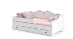 Kinderbed EMMA Wit 160x80 - retourdeal met matras! 69% ko..., Kinderen en Baby's, Kinderkamer | Bedden, Ophalen of Verzenden, Nieuw