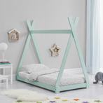 Kinderbed Tipi grenen met lattenbodem 70x140 cm mint, Kinderen en Baby's, Kinderkamer | Bedden, Nieuw, Verzenden