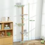 Kattenkrabpaal, 5-traps Ontwerp, Speelgoed, Sisalpalen, Pluc, Dieren en Toebehoren, Verzenden, Nieuw