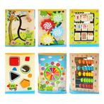 Kruzzel Houten Educatieve Kubus 8-in-1 - Speel en Leer me..., Ophalen of Verzenden, Nieuw