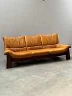 Maison Regain zugeschrieben - Sofa - 3 zits - Eik, Leder -, Antiek en Kunst