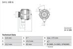 Dynamo / Alternator OPEL SIGNUM (1.9 CDTI), Ophalen of Verzenden, Nieuw