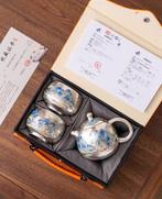 Theepot (3) - Zilveren kan en beker - .999 zilver