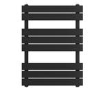 Designradiator Ella 80x60cm mat zwart 468W zij aansluiting, Verzenden, Nieuw