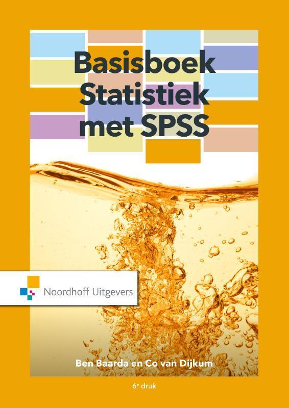 Basisboek Statistiek met SPSS, 9789001895808, Boeken, Studieboeken en Cursussen, Zo goed als nieuw, Verzenden