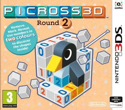 3DS Picross 3D: Round 2, Spelcomputers en Games, Games | Nintendo 2DS en 3DS, Zo goed als nieuw, Verzenden