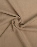 Scuba Imitatieleder Suède Beige, Hobby en Vrije tijd, Stoffen en Lappen, Nieuw, Beige
