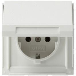 Gira TX44 waterdicht 1V wandcontactdoos met randaarde, Doe-het-zelf en Verbouw, Elektra en Kabels, Stopcontact, Nieuw
