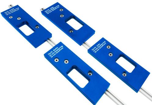 Freesmalset 4-delig voor scharnieren ronde hoek 76×76 mm, Doe-het-zelf en Verbouw, Hang- en Sluitwerk, Verzenden