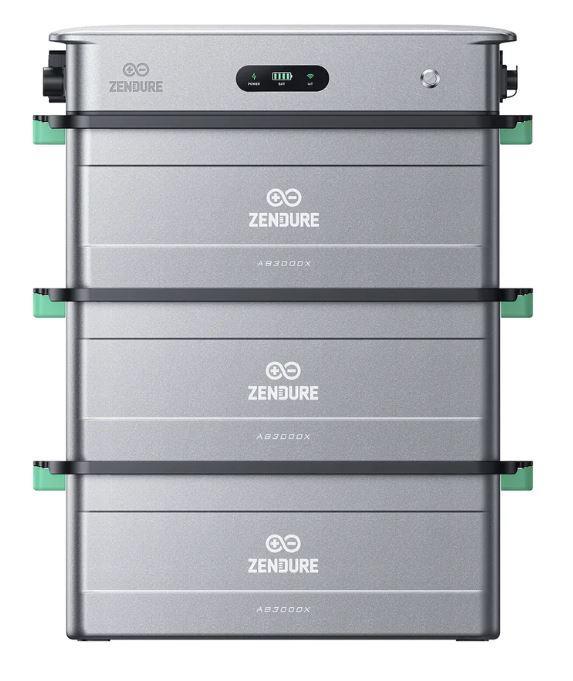 Zendure SolarFlow 2400 AC Incl. 3 x AB3000X (8640Wh), Doe-het-zelf en Verbouw, Zonnepanelen en Toebehoren
