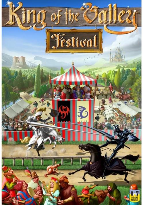 King of the Valley - Festival | The Game Master -, Hobby en Vrije tijd, Gezelschapsspellen | Bordspellen, Nieuw, Verzenden