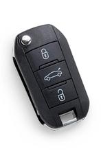 Peugeot 308 (2014-2020) klapsleutel, 3 knop remote, Ophalen, Nieuw