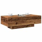 vidaXL Salontafel 100x49,5x31 cm bewerkt hout oud, Verzenden, Nieuw, Overige houtsoorten, 100 tot 150 cm