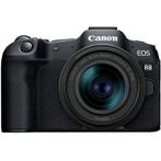 Canon EOS R8 + RF 24-50mm f/4.5-6.3 IS STM, Ophalen of Verzenden, Nieuw, Canon