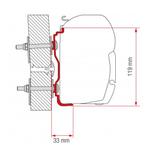 Fiamma Hymer Adapter >2016 350 F45, Caravans en Kamperen, Camper-accessoires, Ophalen of Verzenden, Nieuw