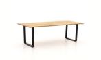 Apple Bee Condor tuintafel Black met teak blad 240 x 95 cm |, Ophalen of Verzenden, Nieuw