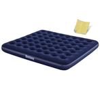 Bestway 2p Luchtbed Velours | OP = OP | 46%, Caravans en Kamperen, Luchtbedden, Ophalen of Verzenden, Nieuw, 2-persoons
