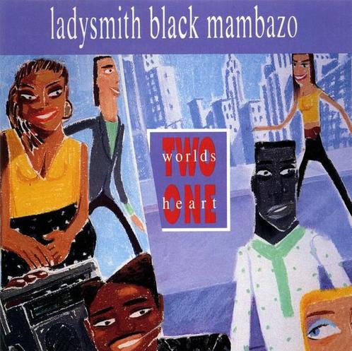 cd - Ladysmith Black Mambazo - Two Worlds One Heart, Cd's en Dvd's, Cd's | Overige Cd's, Zo goed als nieuw, Verzenden