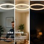 2dekans | FlinQ AeroGlow - Smart Plafondventilator -, Ophalen of Verzenden, Zo goed als nieuw