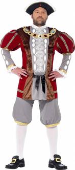 Koning Henry VIII kostuum deluxe, Kleding | Heren, Nieuw, Ophalen of Verzenden