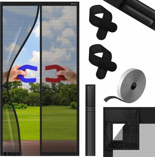 KESSER® Magnetisch deurgordijn - Vliegengordijn - 90x200cm -, Huis en Inrichting, Overige Huis en Inrichting, Nieuw, Verzenden