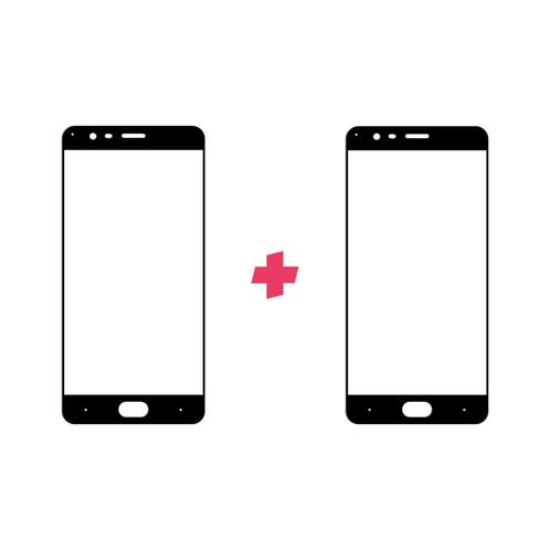 DuoPack: OnePlus 3T screenprotector gehard glas Edge to Edge, Telecommunicatie, Mobiele telefoons | Toebehoren en Onderdelen, Bescherming