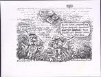 Pentekening Amerika - Vingergras (lijst optie, Tekeningen), Verzenden