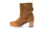 Shabbies Amsterdam Enkellaarzen in maat 40 Cognac | 10%, Kleding | Dames, Schoenen, Overige kleuren, Shabbies Amsterdam, Verzenden