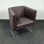 Fauteuil B&B Italia Sedia Solo, Stof Grijs, Huis en Inrichting, Stoelen, Grijs, Gebruikt, Ophalen of Verzenden