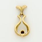Hanger - 18 karaat Geel goud Diamant (Natuurlijk)