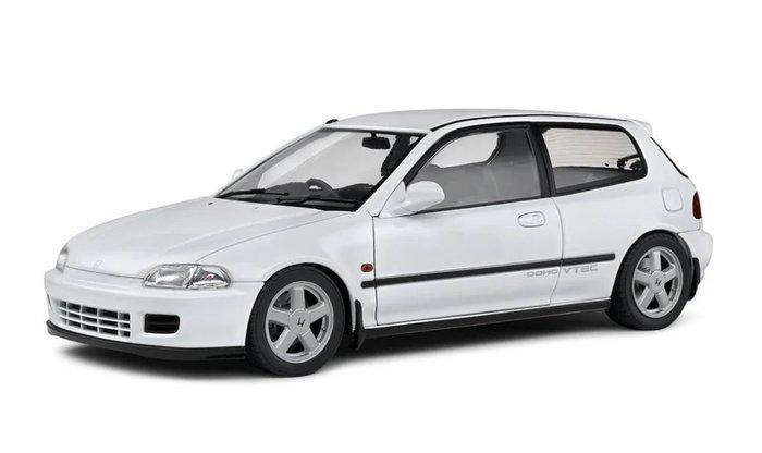 Solido 1:18 - Modelauto - Honda Civic EG6 - 1991 - Wit, Hobby en Vrije tijd, Modelauto's | 1:5 tot 1:12