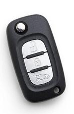 Renault Twingo (2014-...) klapsleutel, 2/3 knop remote, Ophalen, Nieuw