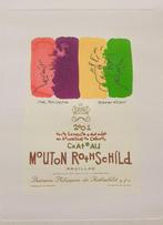 Robert Wilson - For Philippine - Litograph of Mouton, Verzamelen, Wijnen, Nieuw