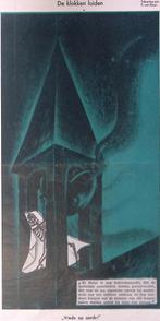 De klokken luiden voor oorlog op spotprent (lijst optie), Verzenden