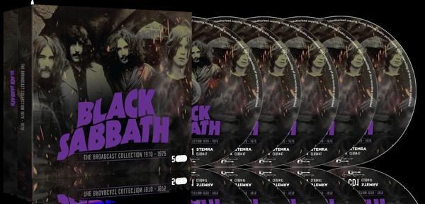 Black Sabbath - The Broadcast Collection 1970-1975 - 5CD, Cd's en Dvd's, Cd's | Overige Cd's, Ophalen of Verzenden
