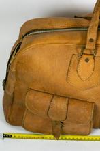 Borsa da viaggio in cuoio italiano vintage - Reistas, Antiek en Kunst