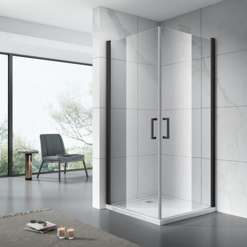 Douchecabine Hoekopstelling Luxe 2-deurs | 55% KORTING!, Doe-het-zelf en Verbouw, Sanitair, Douche, Nieuw, Glas, Ophalen