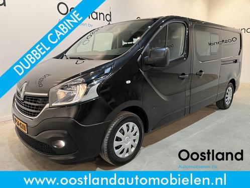 Renault Trafic 2.0 dCi 170 PK L2H1 DC Dubbel Cabine, Auto's, Bestelauto's, Lease, Handgeschakeld, Financial lease, Diesel, Zwart