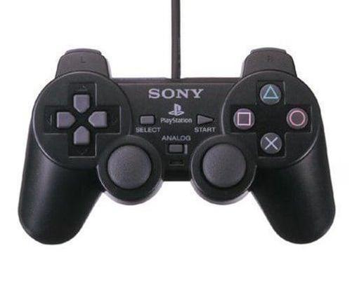 Sony PS2 Controller Dualshock 2 Zwart (PS2 Accessoires), Spelcomputers en Games, Spelcomputers | Sony PlayStation 2, Zo goed als nieuw