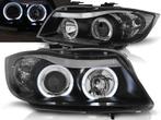 Angel Eyes koplamp units Black geschikt voor BMW E90/E91, Verzenden, Nieuw, BMW