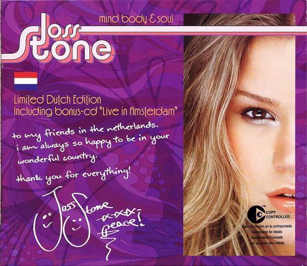 cd - Joss Stone - Mind Body &amp; Soul (Limited Dutch Edi..., Cd's en Dvd's, Cd's | Overige Cd's, Zo goed als nieuw, Verzenden