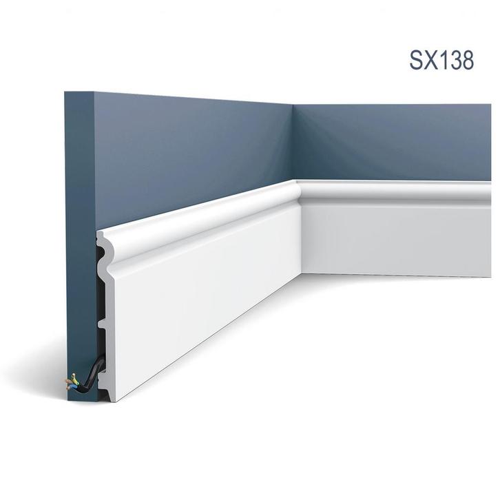 Origineel Orac Decor SX138 AXXENT Multifunctioneel Plint, Doe-het-zelf en Verbouw, Plinten en Afwerking, Nieuw, Verzenden