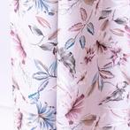 Decoratief stof Garden Bloom – 100% katoen – lichte roze, Antiek en Kunst